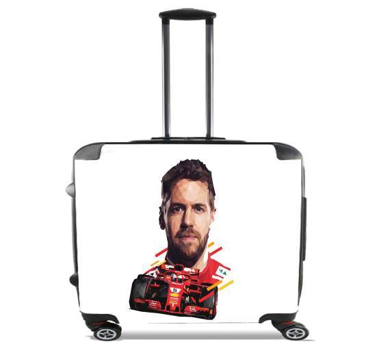 Sacs ordinateur à roulettes pour Vettel Formula One Driver