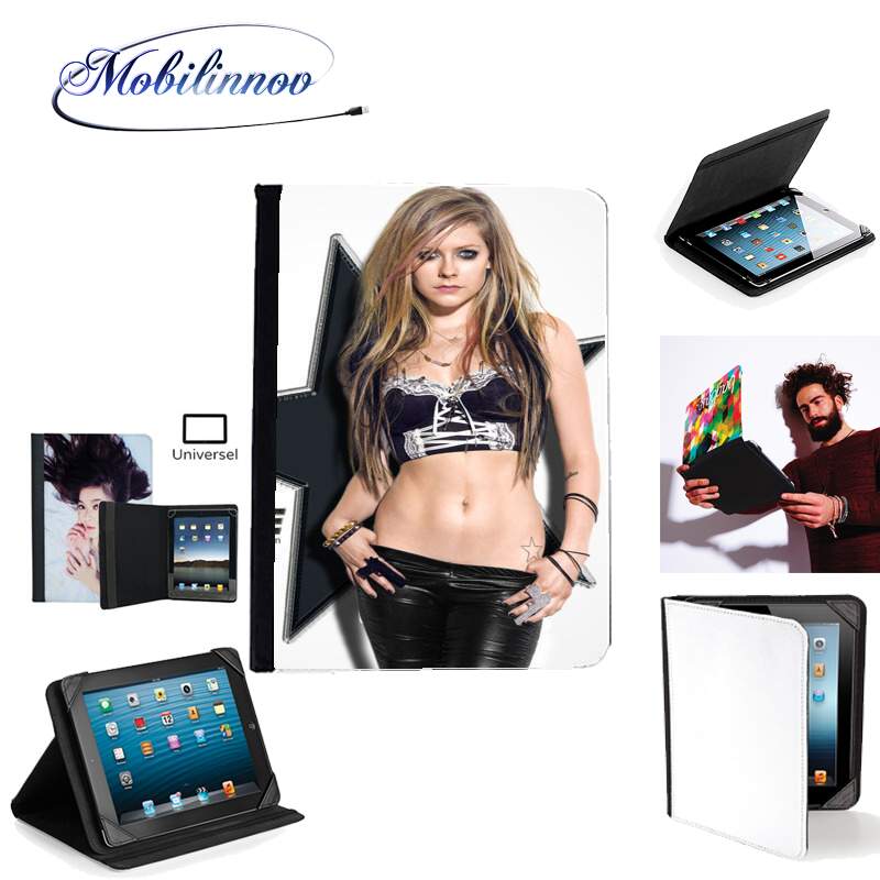 Étui Universel Tablette 7 pouces pour Avril Lavigne