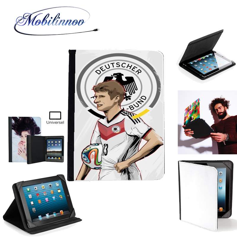 Étui Universel Tablette 7 pouces pour Football Stars: Thomas Müller - Germany