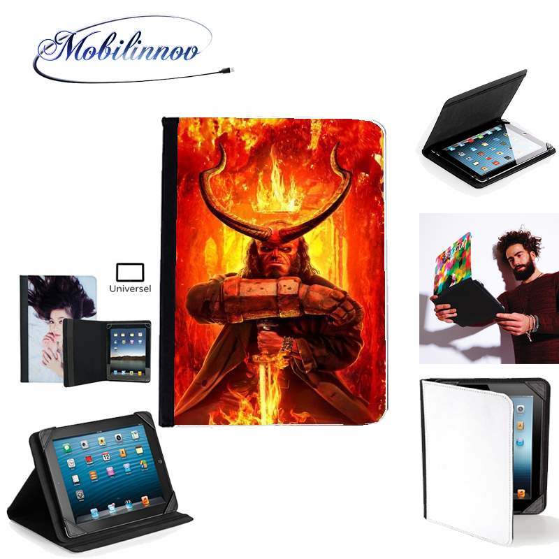 Étui Universel Tablette 7 pouces pour Hellboy in Fire