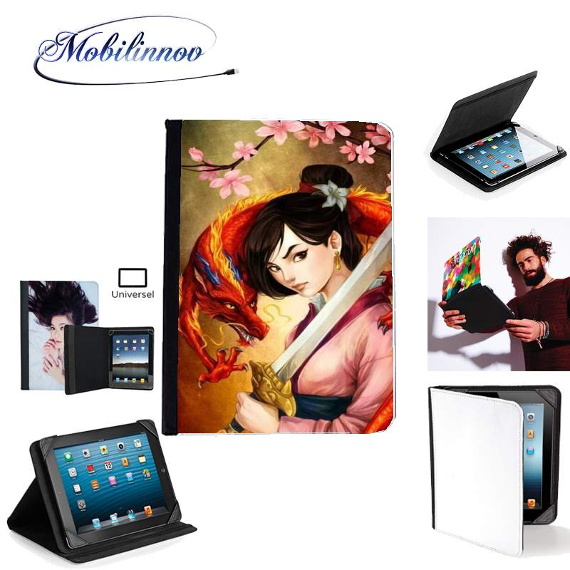 Étui Universel Tablette 7 pouces pour Mulan Warrior Princess