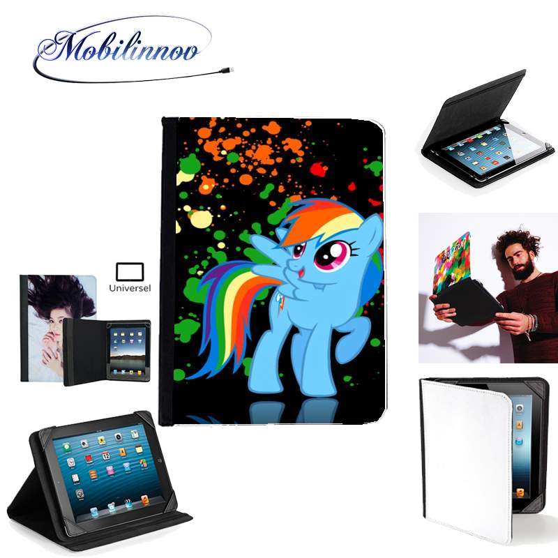Étui Universel Tablette 7 pouces pour My little pony Rainbow Dash
