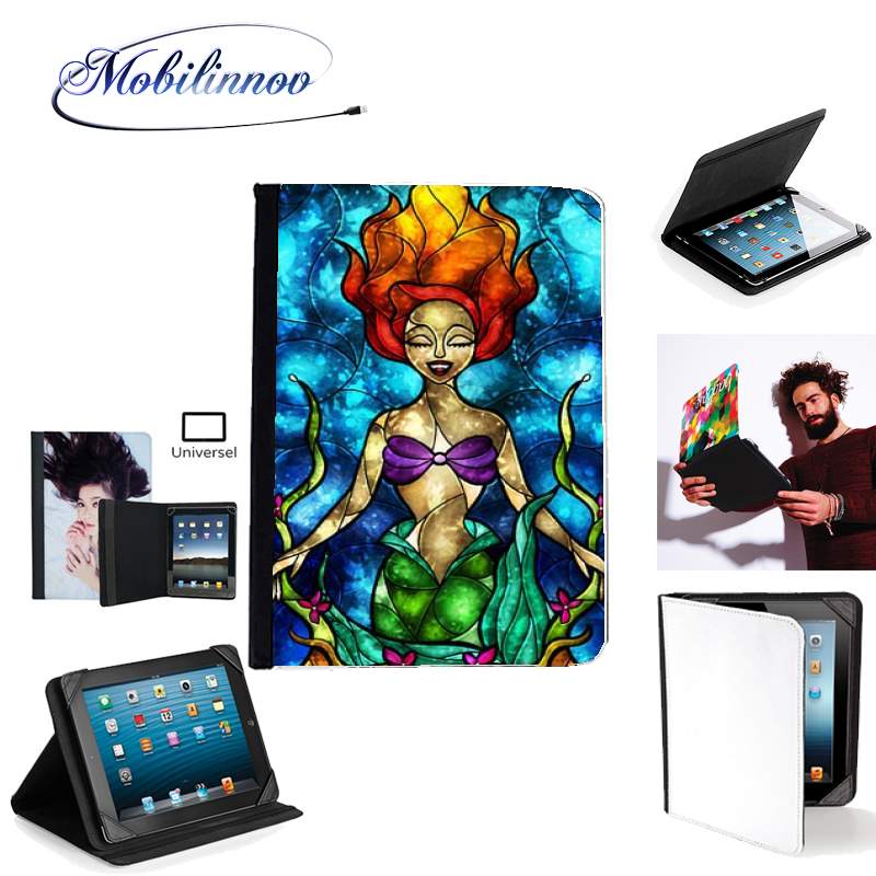 Étui Universel Tablette 7 pouces pour Princesse de la mer - Ariel