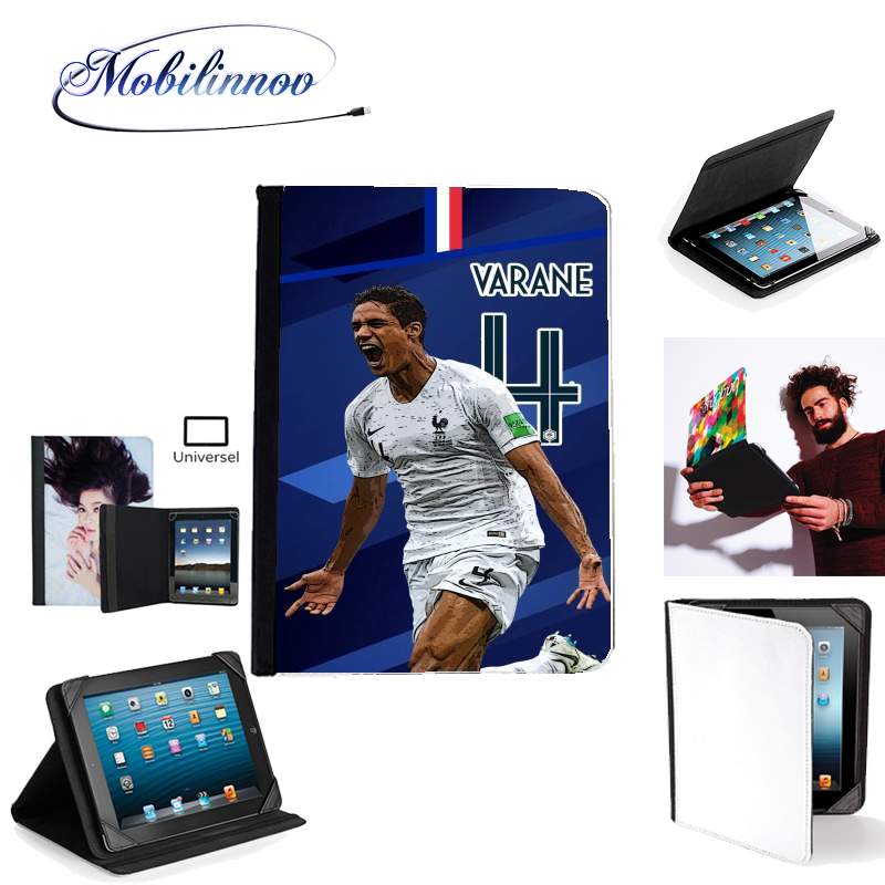 Étui Universel Tablette 7 pouces pour Raphael Varane Football Art