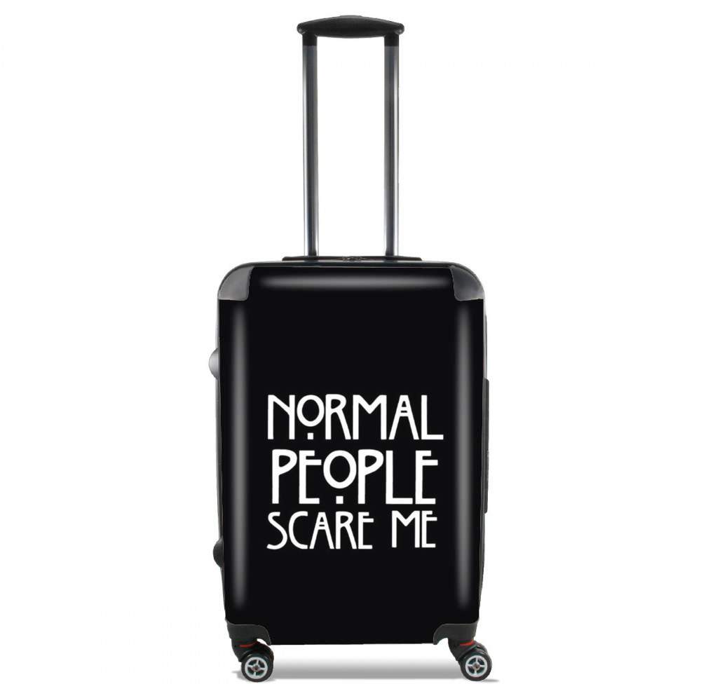 Valise bagage Cabine pour American Horror Story Normal people scares me