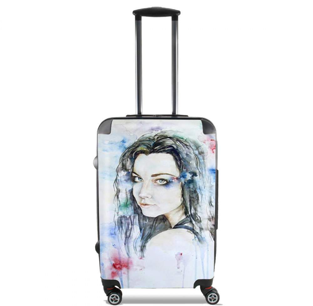 Valise bagage Cabine pour Amy Lee Evanescence watercolor art