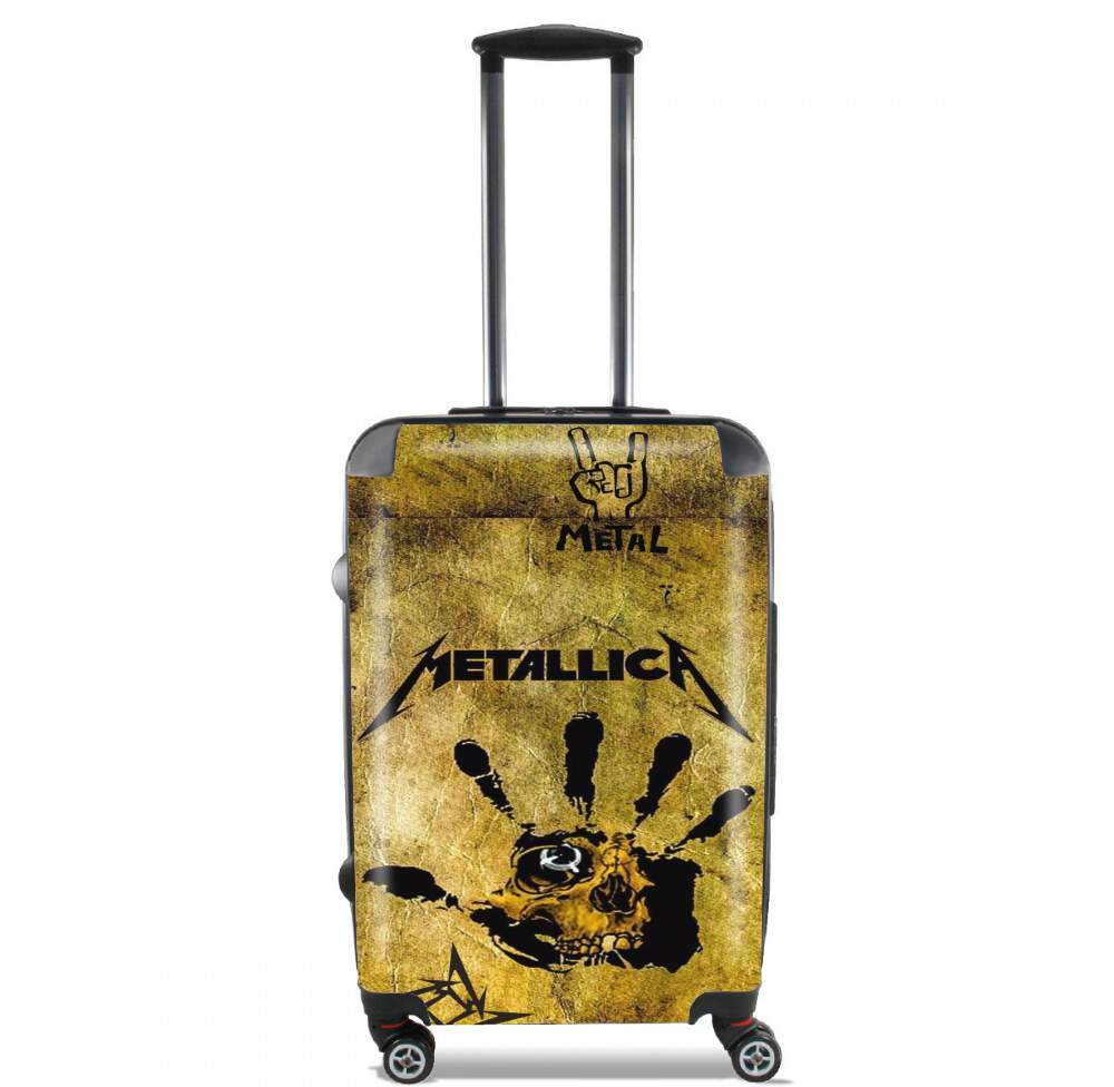 Valise bagage Cabine pour Metallica Fan Hard Rock
