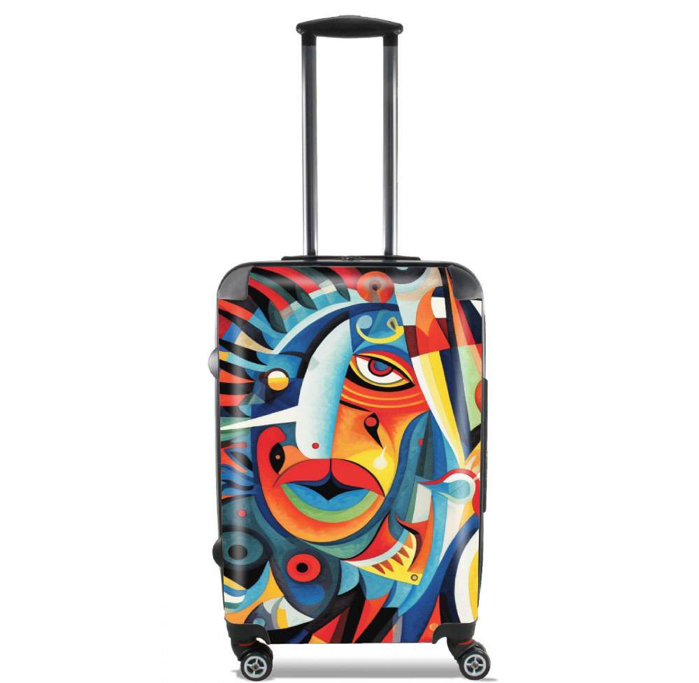 Valise bagage Cabine pour Painting Abstract V10