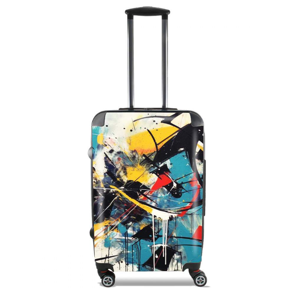 Valise bagage Cabine pour Painting Abstract V4