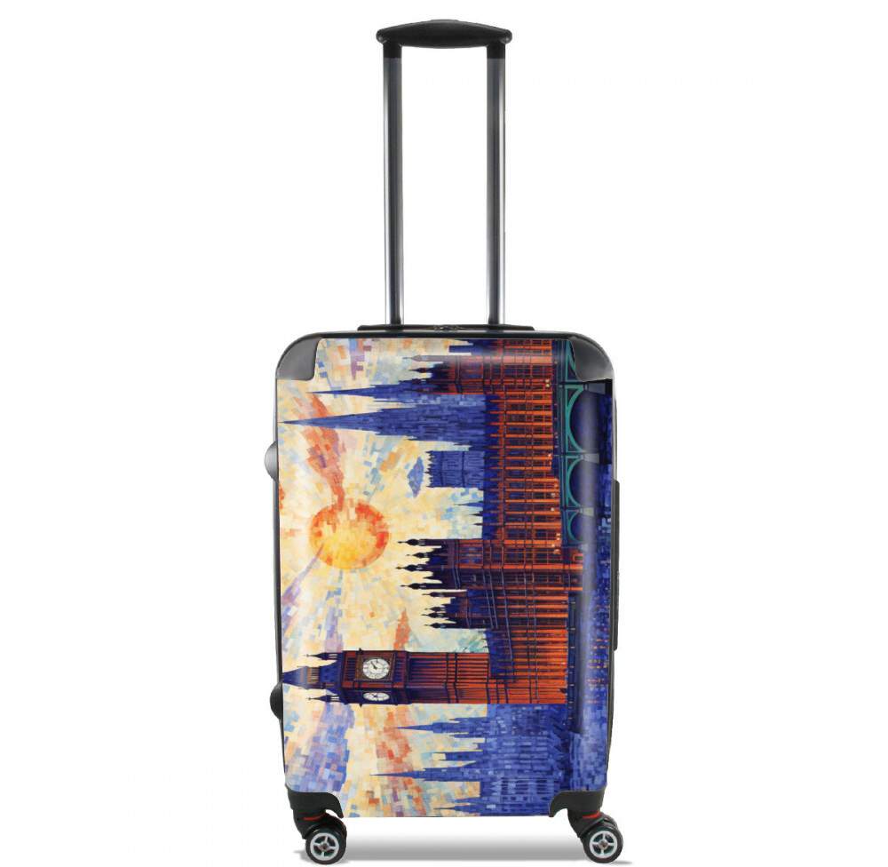 Valise bagage Cabine pour Painting Abstract V8