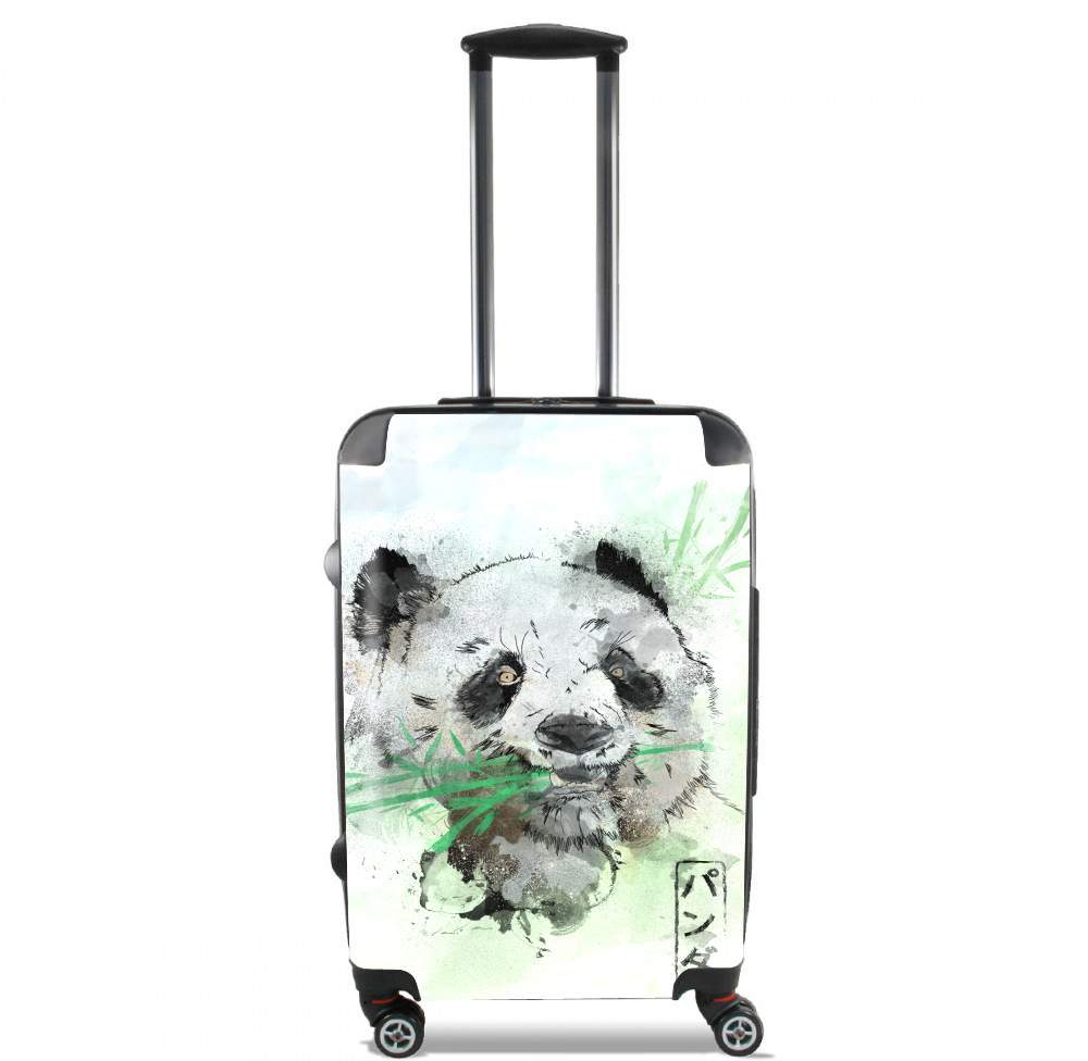 Valise bagage Cabine pour Panda Watercolor