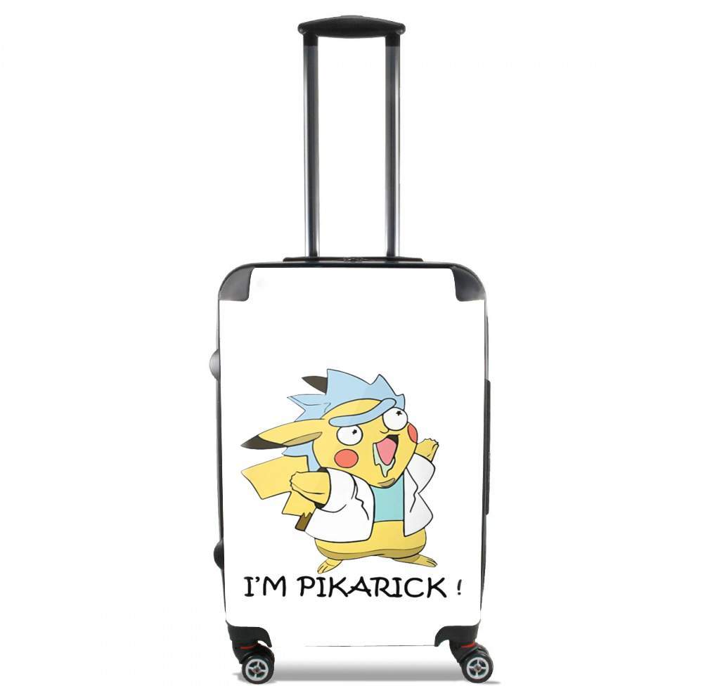 Valise bagage Cabine pour Pikarick - Rick Sanchez And Pikachu 