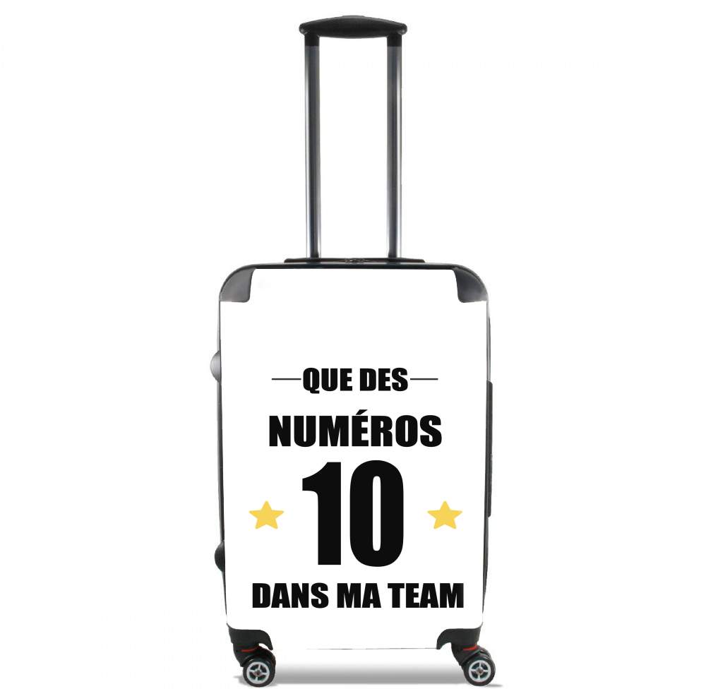 Valise bagage Cabine pour Que des numeros 10 dans ma team