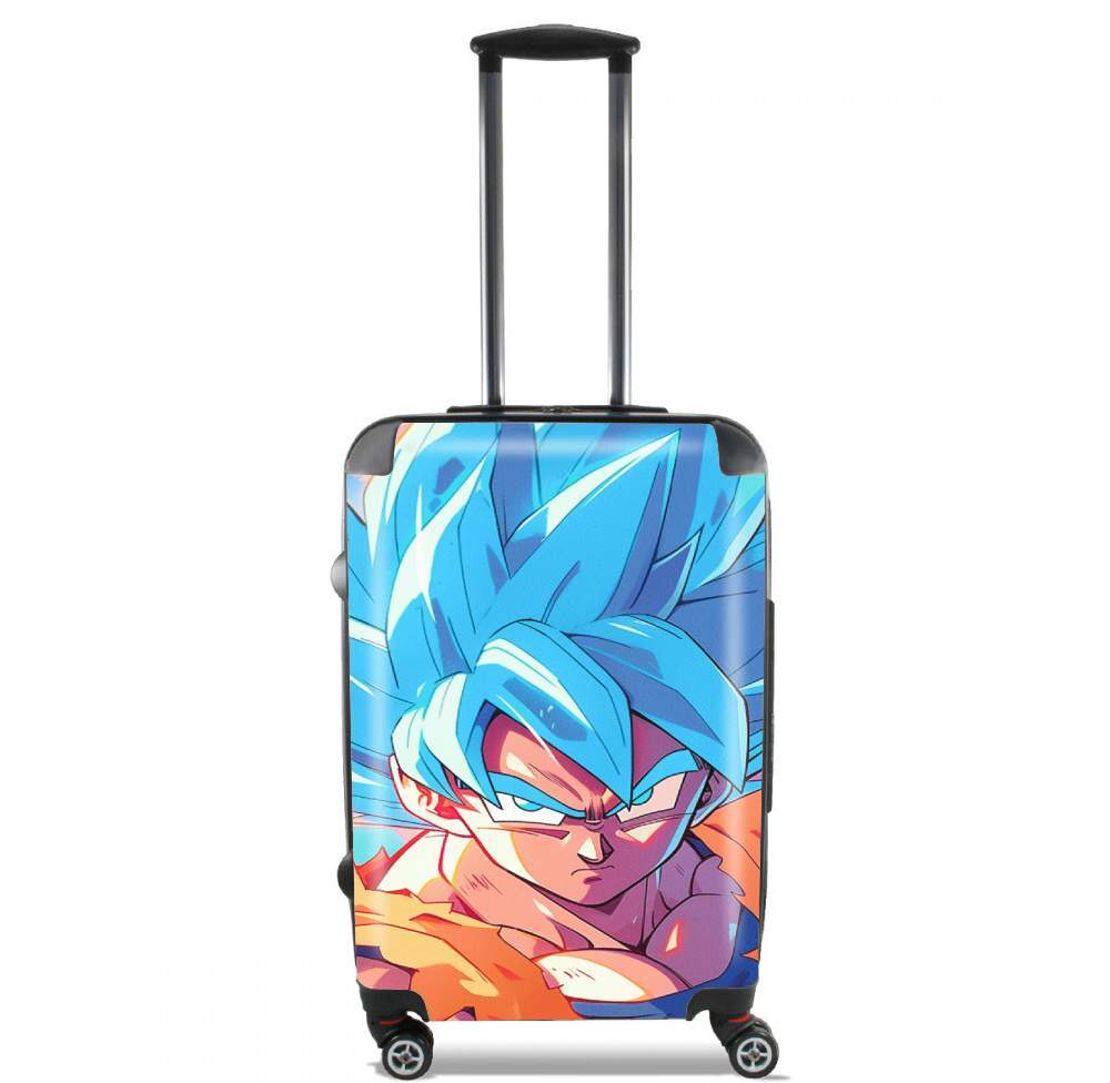 Valise bagage Cabine pour Saiyan God Blue 