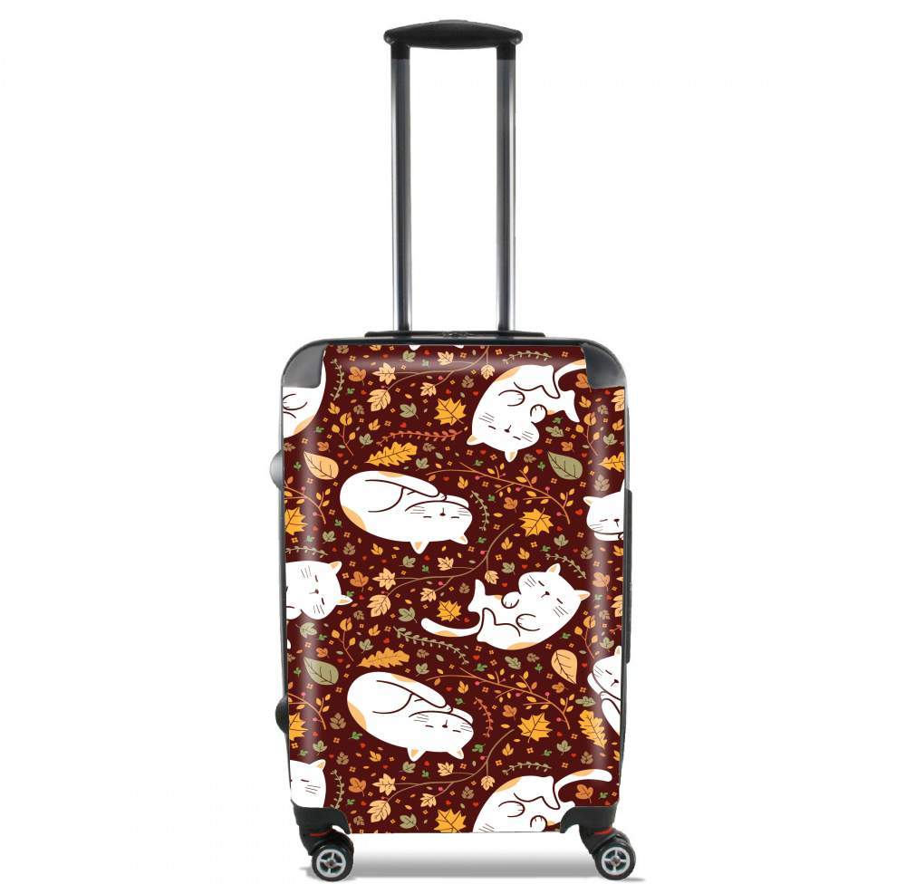 Valise bagage Cabine pour Sleeping cats seamless pattern