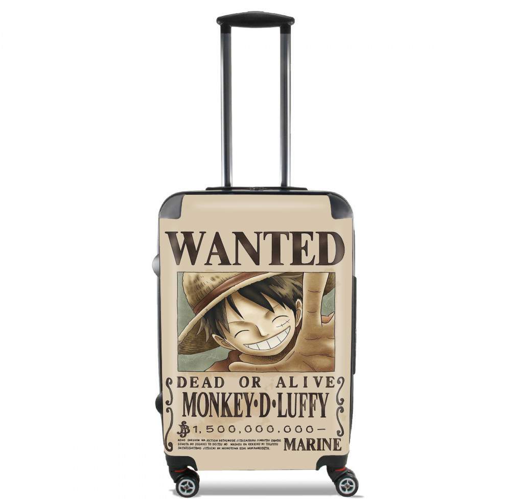 Valise bagage Cabine pour Wanted Luffy Pirate