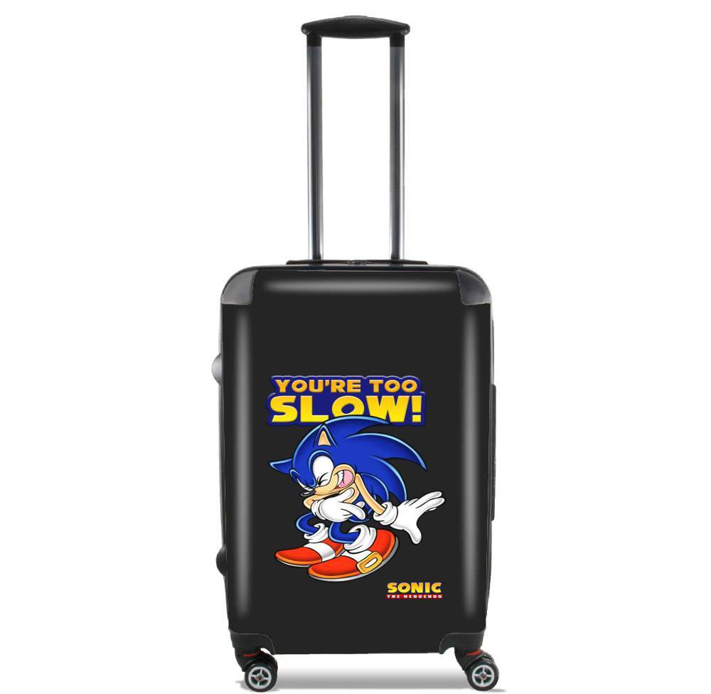 Valise bagage Cabine pour You're Too Slow - Sonic