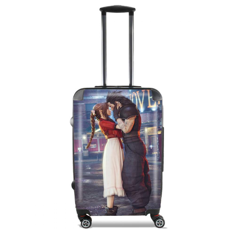 Valise trolley bagage L pour Aerith x Zack Fair First Love EVER