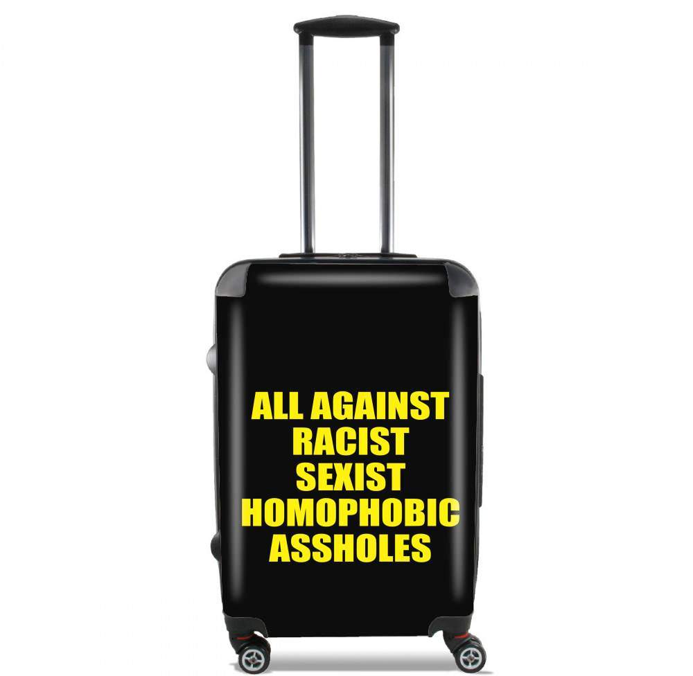 Valise trolley bagage L pour All against racist Sexist Homophobic Assholes