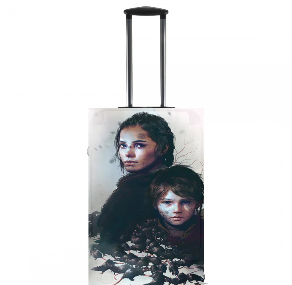 Valise trolley bagage L pour Amicia x Hugo De Rune