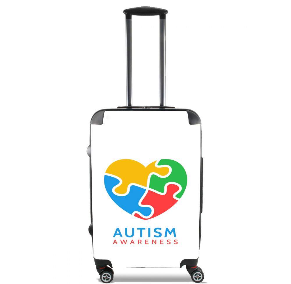 Valise trolley bagage L pour Autisme Awareness