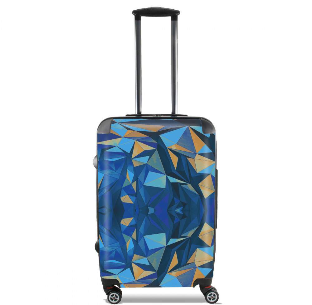 Valise trolley bagage L pour Blue Triangles