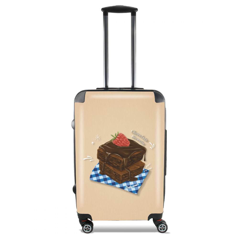Valise trolley bagage L pour Brownie Chocolate