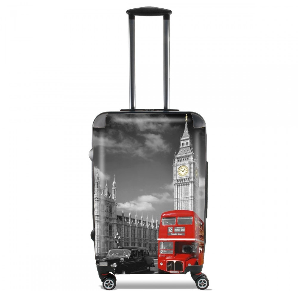 Valise trolley bagage L pour Bus Rouge de Londres