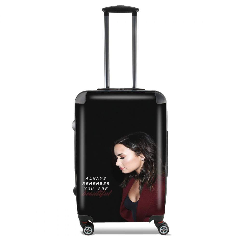Valise trolley bagage L pour Demi Lovato Always remember you are beautiful