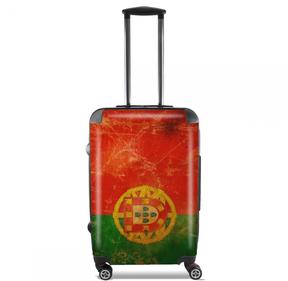 Valise trolley bagage L pour Drapeau Vintage Portugal