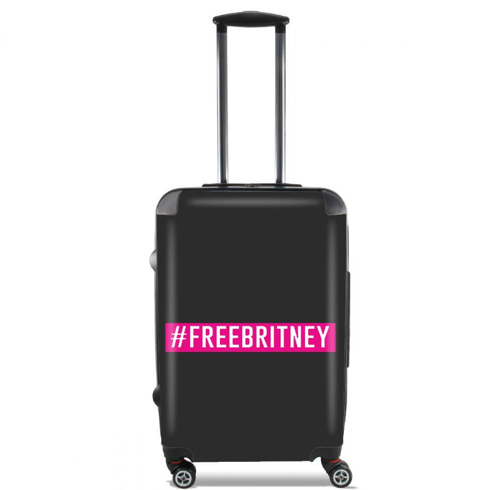 Valise trolley bagage L pour Free Britney