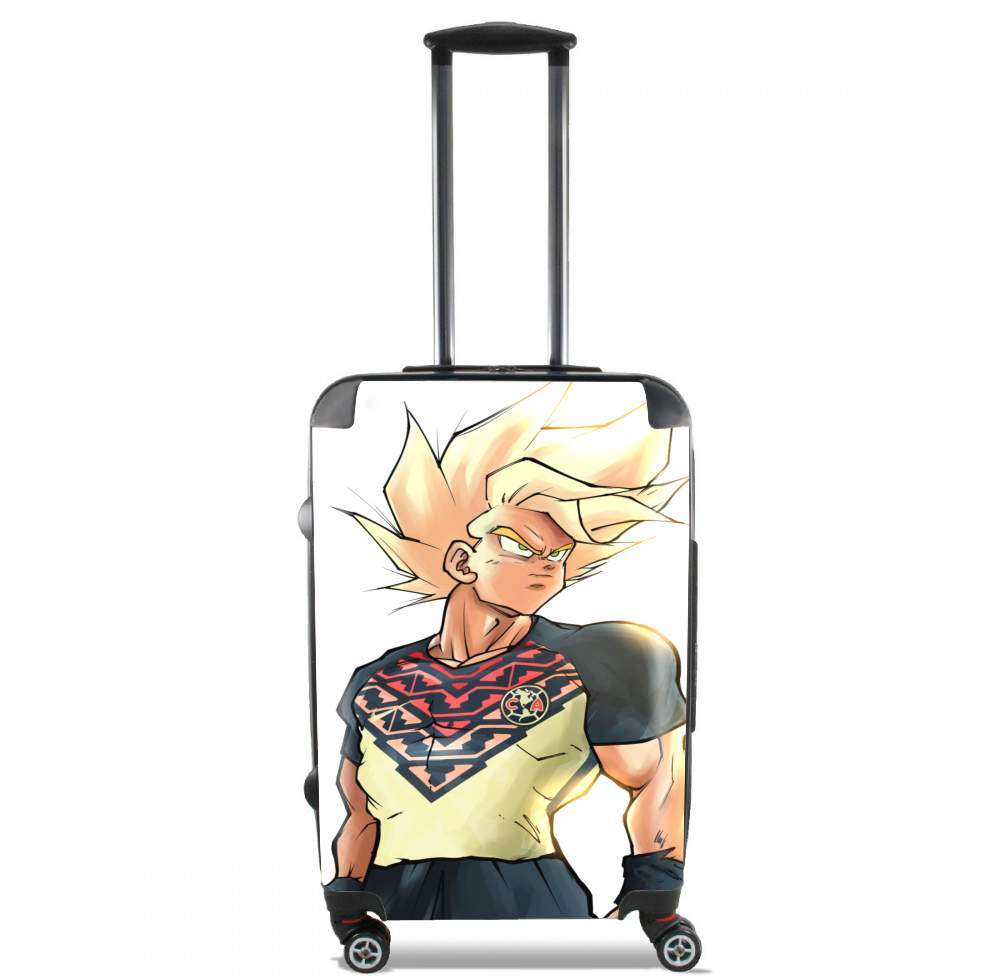 Valise trolley bagage L pour Goku saiyan America