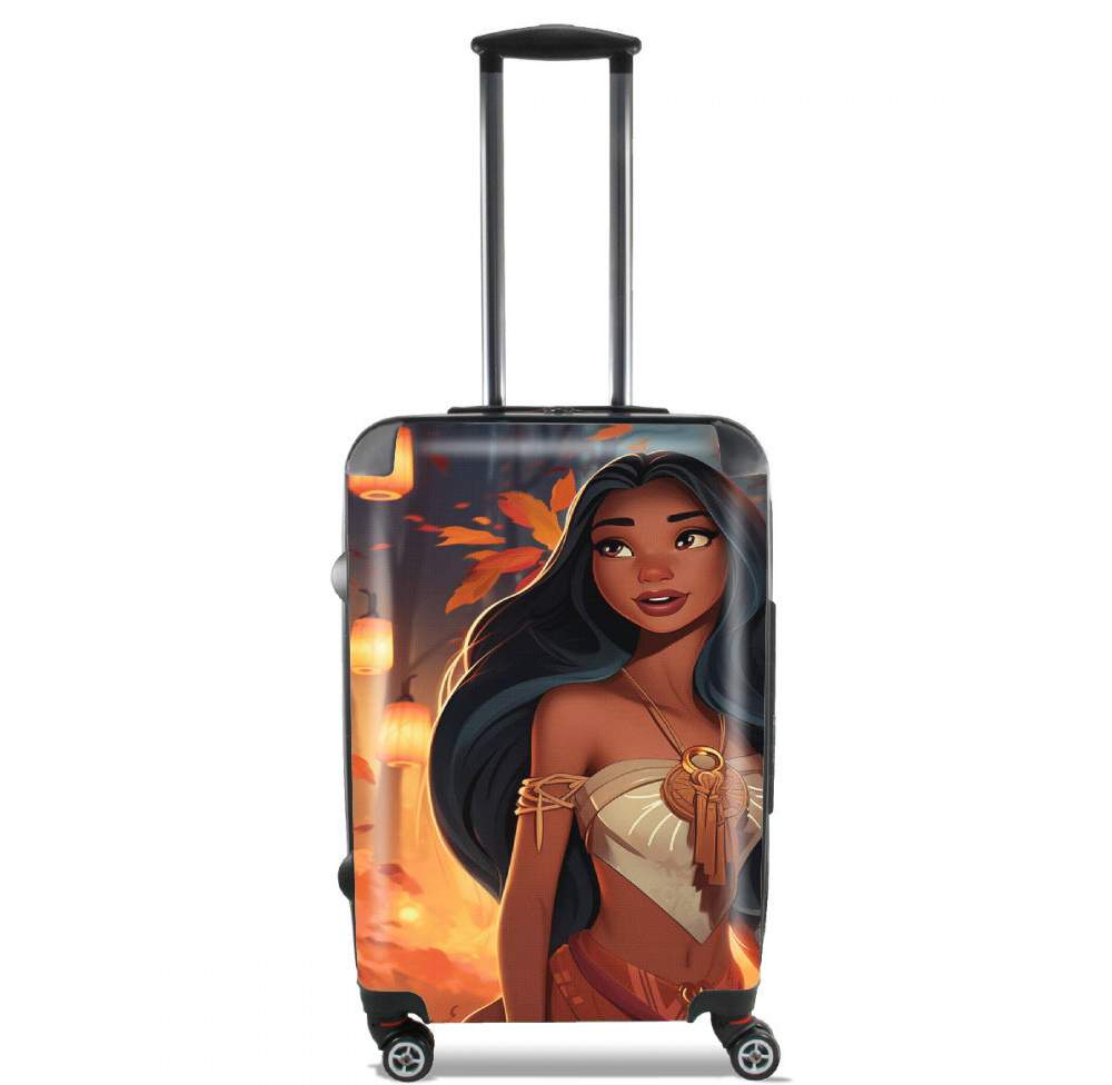 Valise trolley bagage L pour Halloween Princess V4