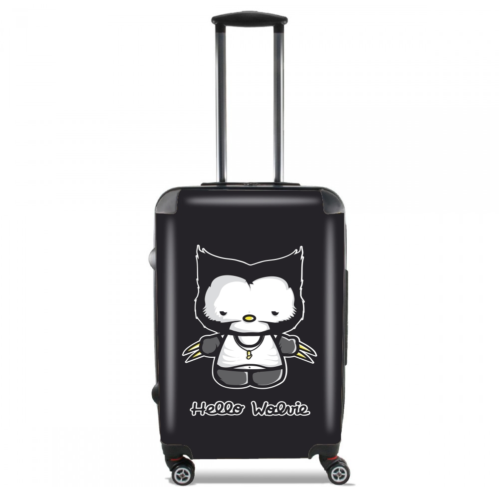 Valise trolley bagage L pour Hello Wolvie
