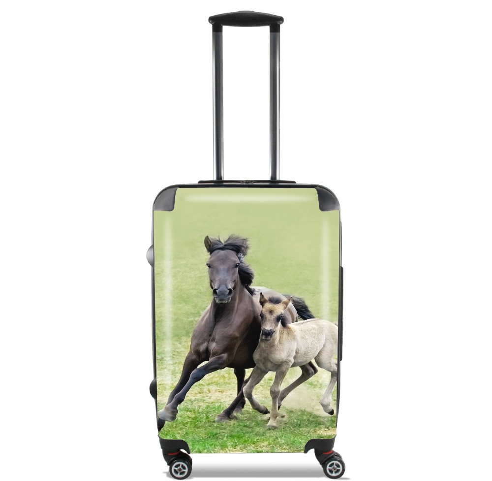 Valise trolley bagage L pour Chevaux poneys poulain