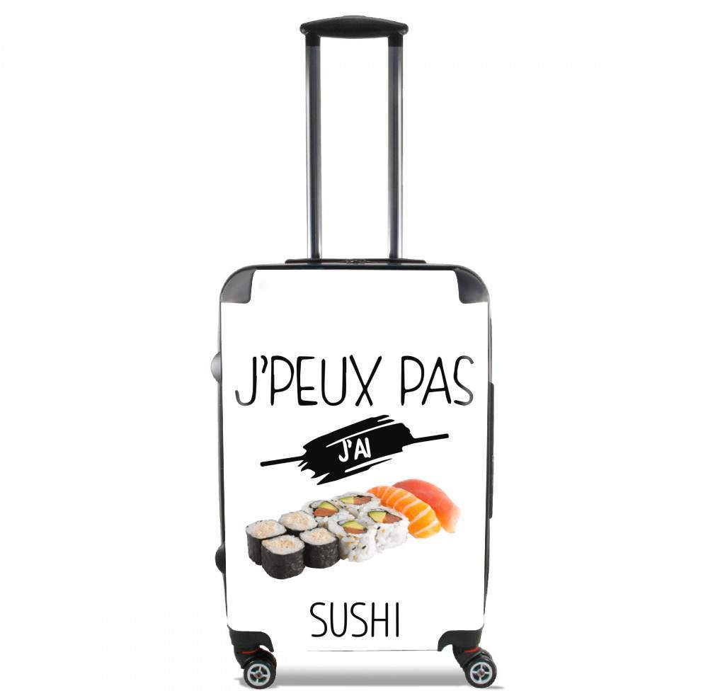 Valise trolley bagage L pour Je peux pas j'ai sushi