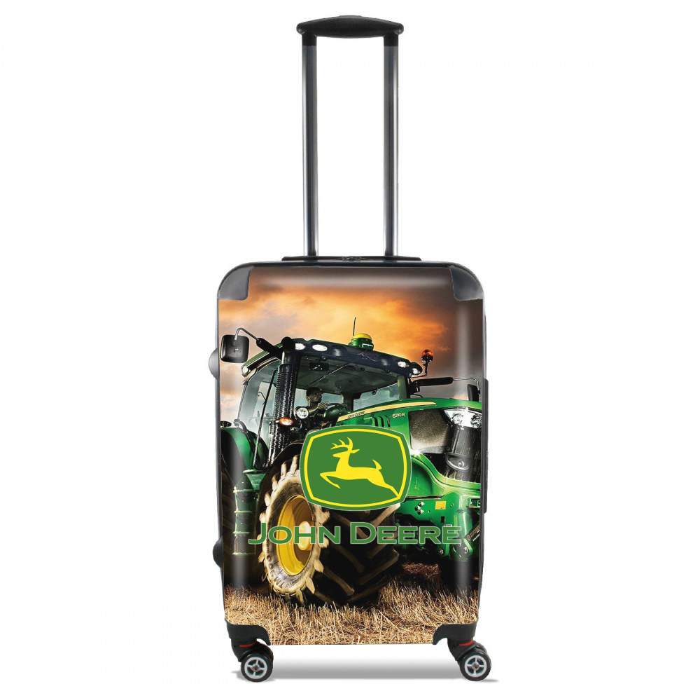 Valise trolley bagage L pour John Deer Tracteur vert