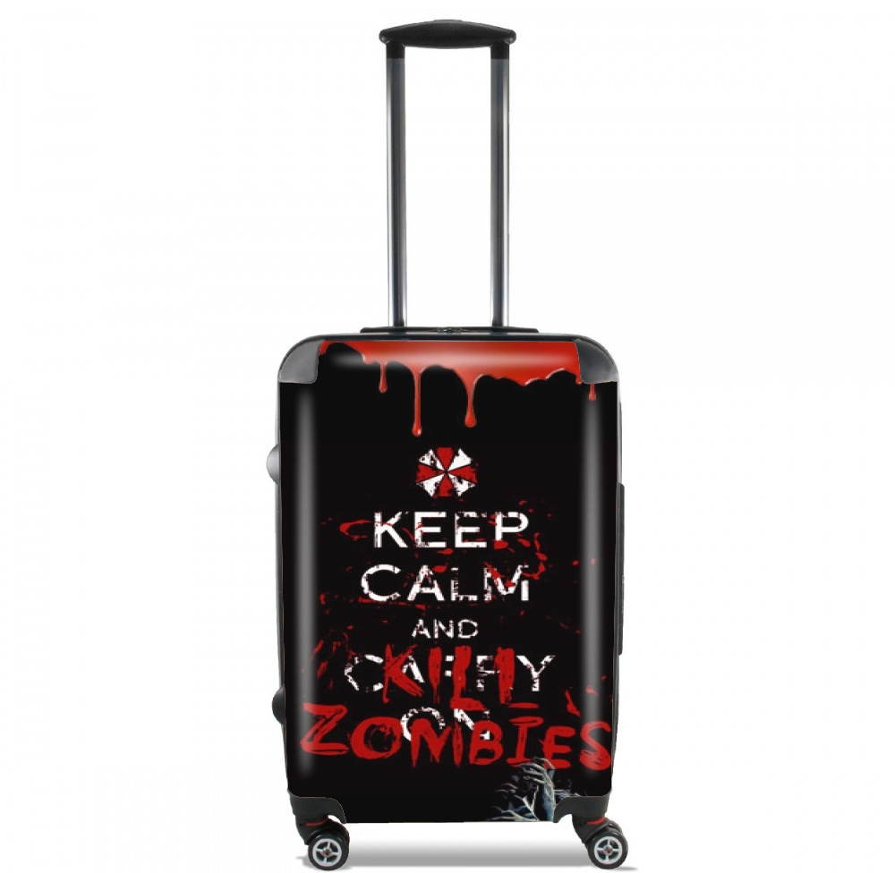 Valise trolley bagage L pour Keep Calm And Kill Zombies