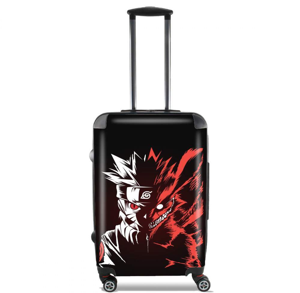 Valise trolley bagage L pour Kyubi x Naruto Angry