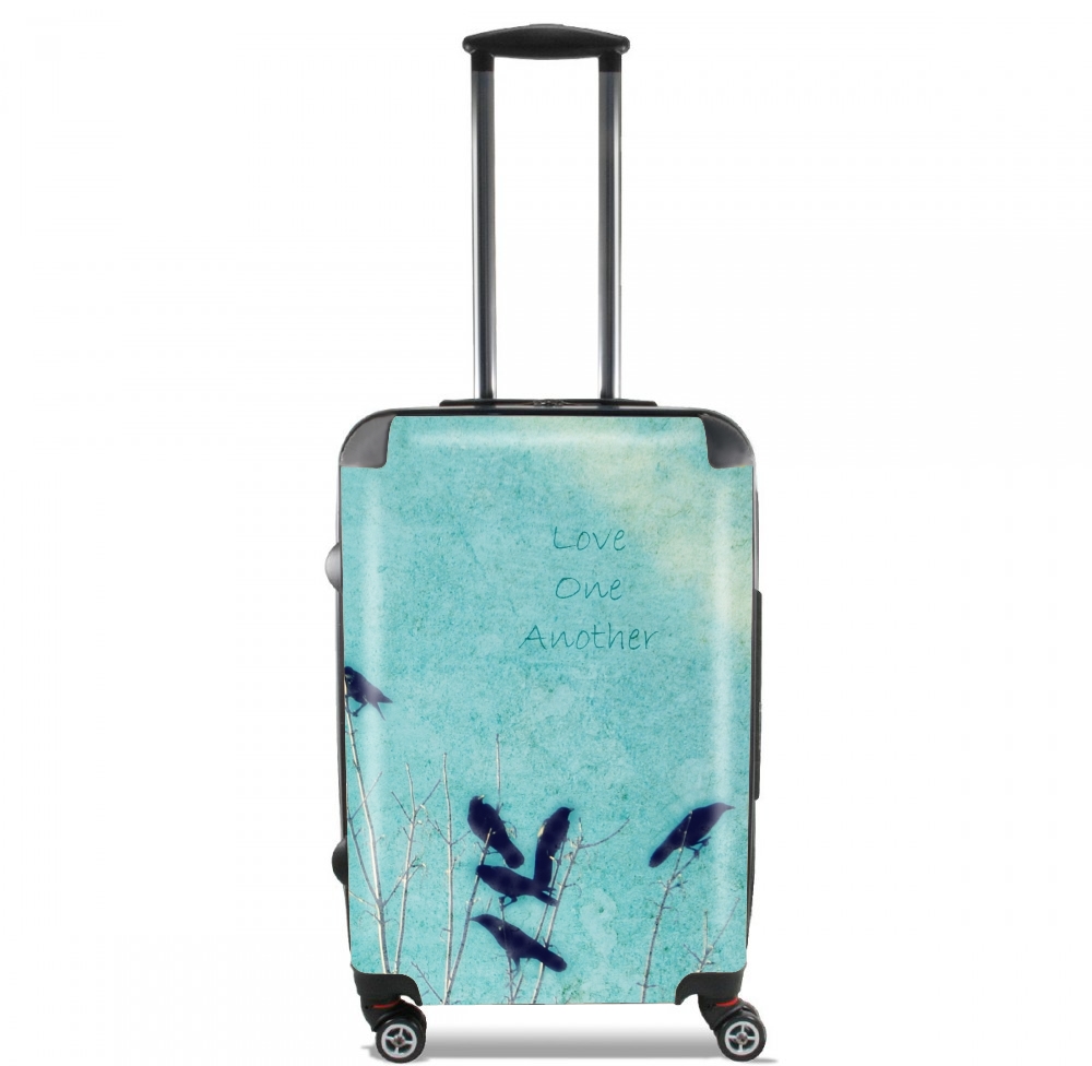 Valise trolley bagage L pour Love One Another