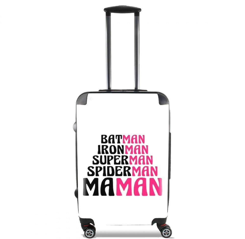 Valise trolley bagage L pour Maman Super heros