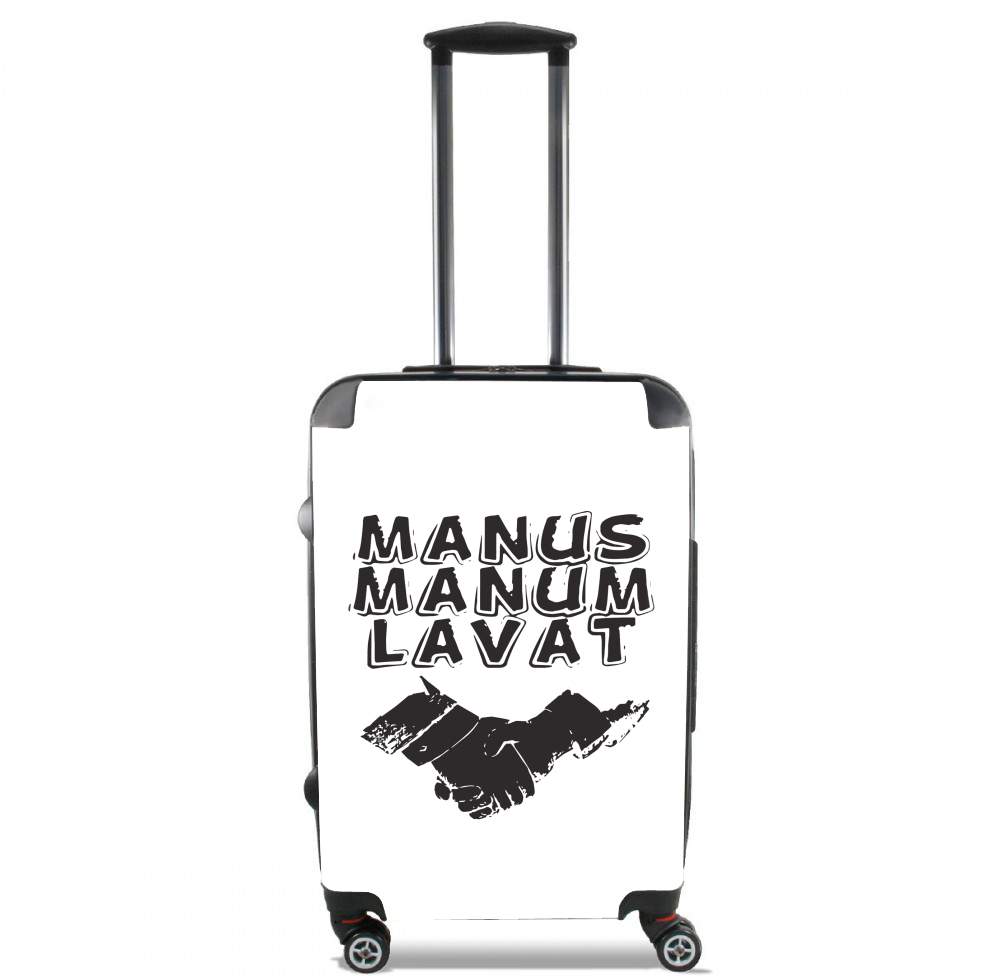 Valise trolley bagage L pour Manus manum lavat
