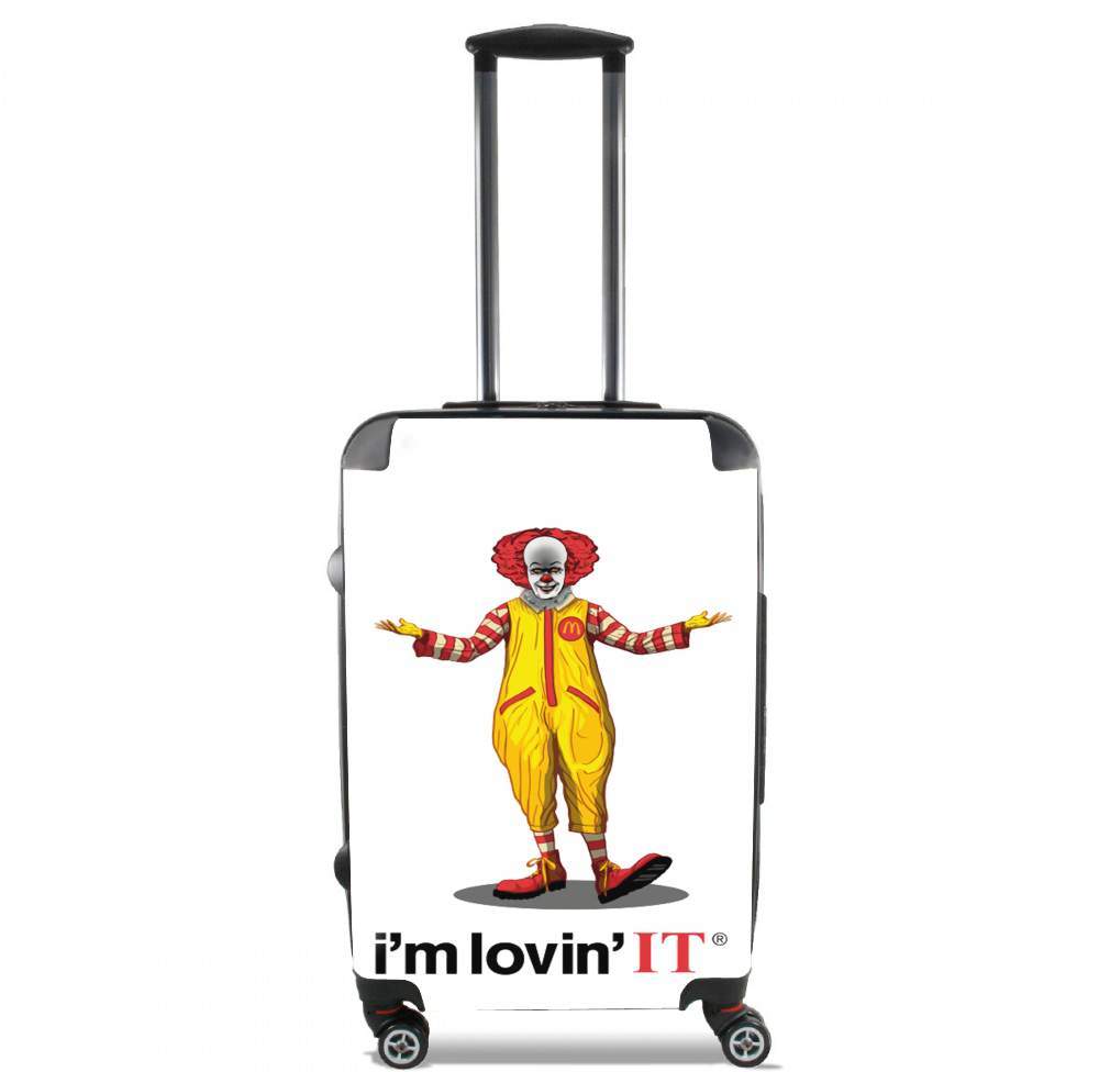 Valise trolley bagage L pour Mcdonalds Im lovin it - Clown Horror