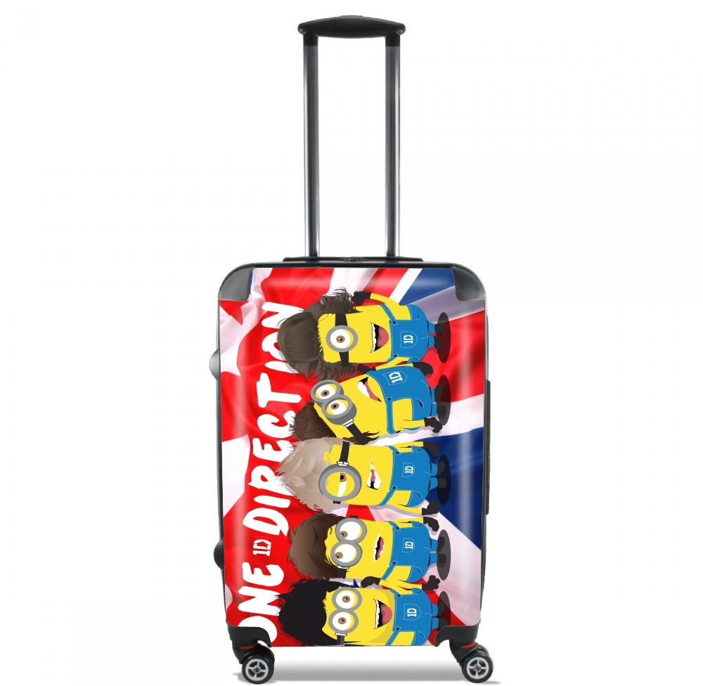 Valise trolley bagage L pour Minions mashup One Direction 1D