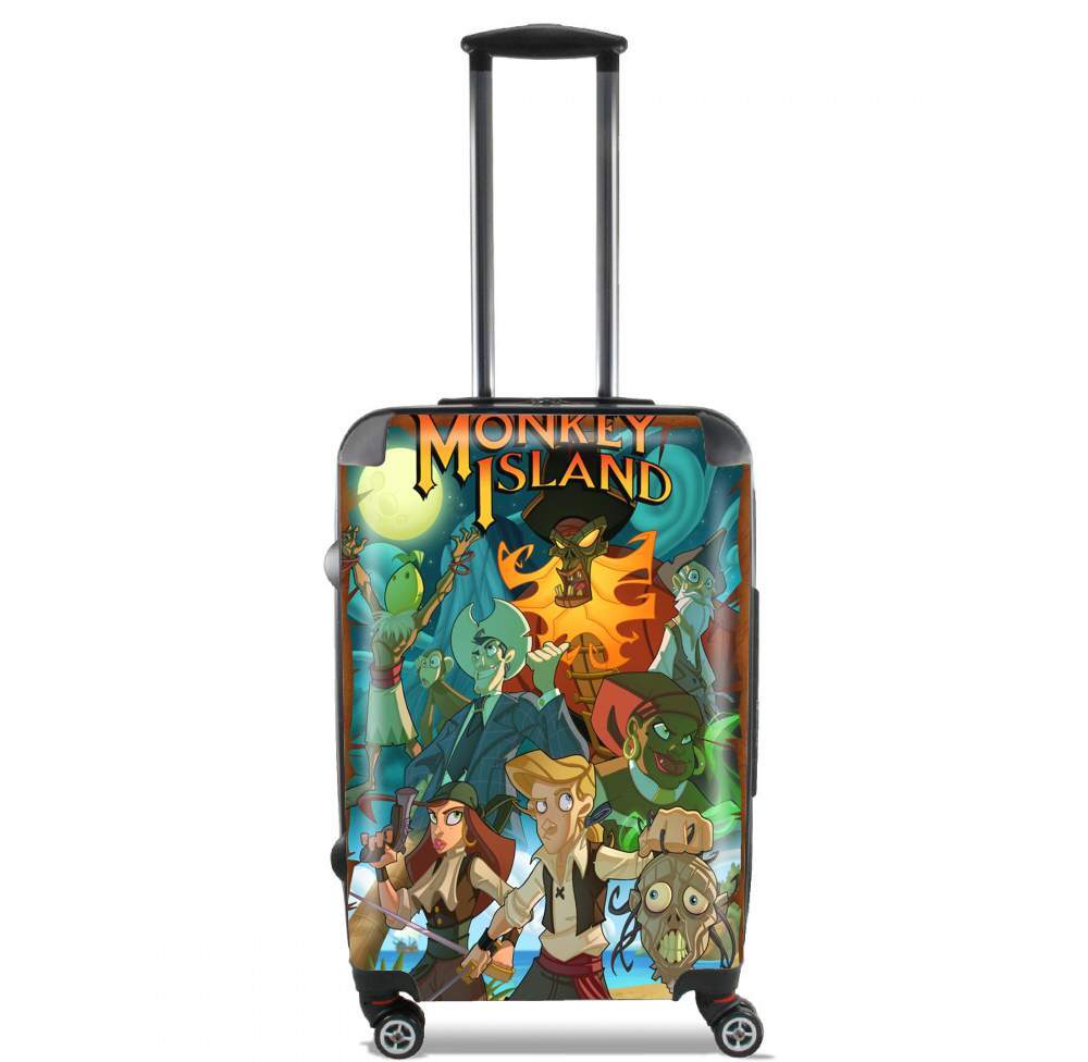 Valise trolley bagage L pour Monkey Island