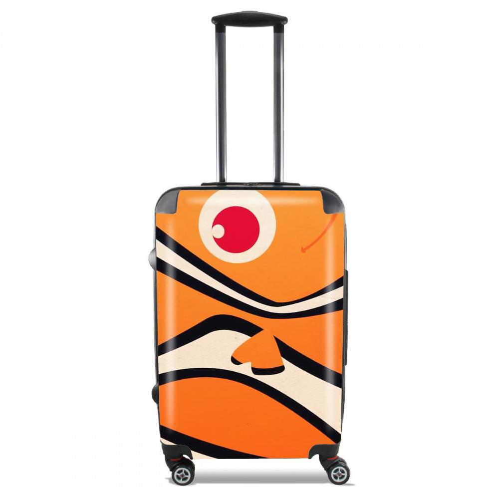 Valise trolley bagage L pour Nemo Poisson Clown