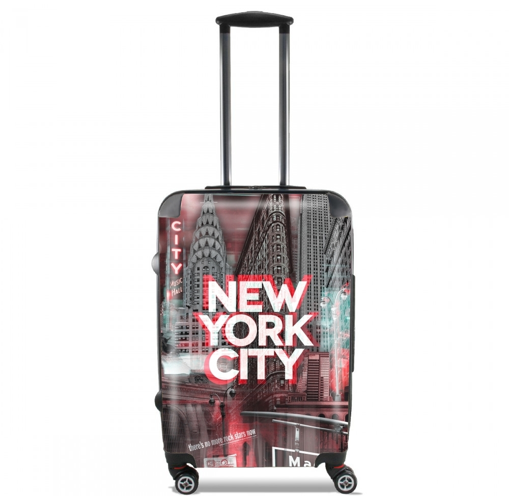 Valise trolley bagage L pour New York City II [red]