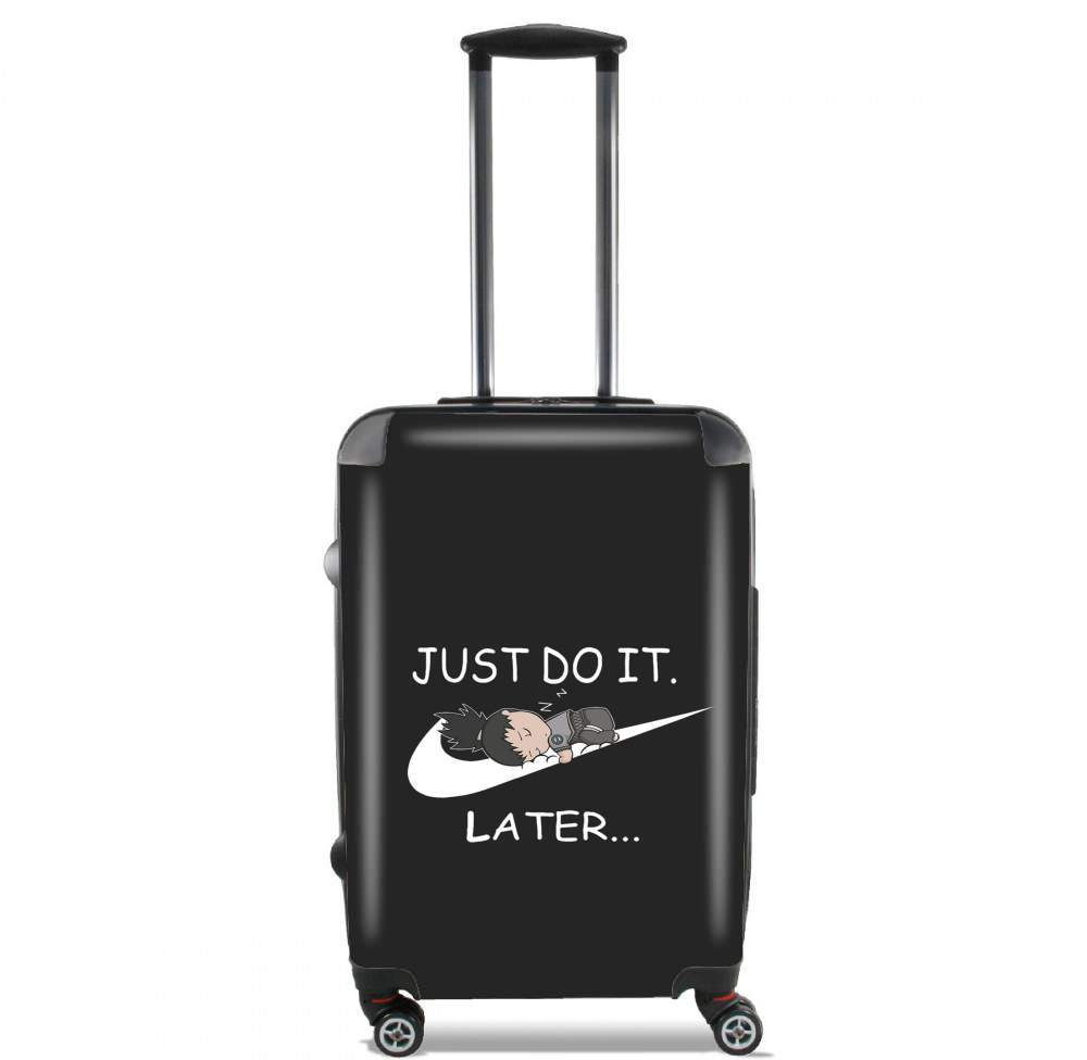 Valise trolley bagage L pour Nike Parody Just do it Later X Shikamaru