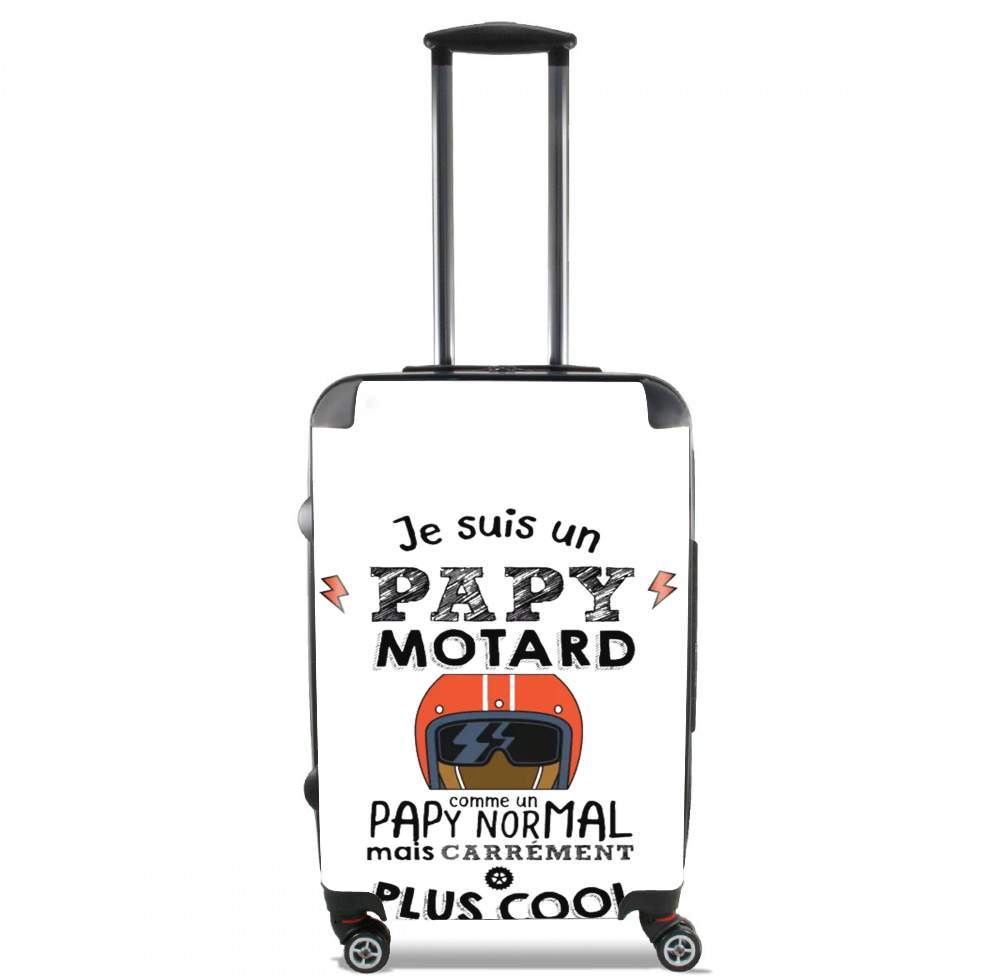 Valise trolley bagage L pour Papy motard
