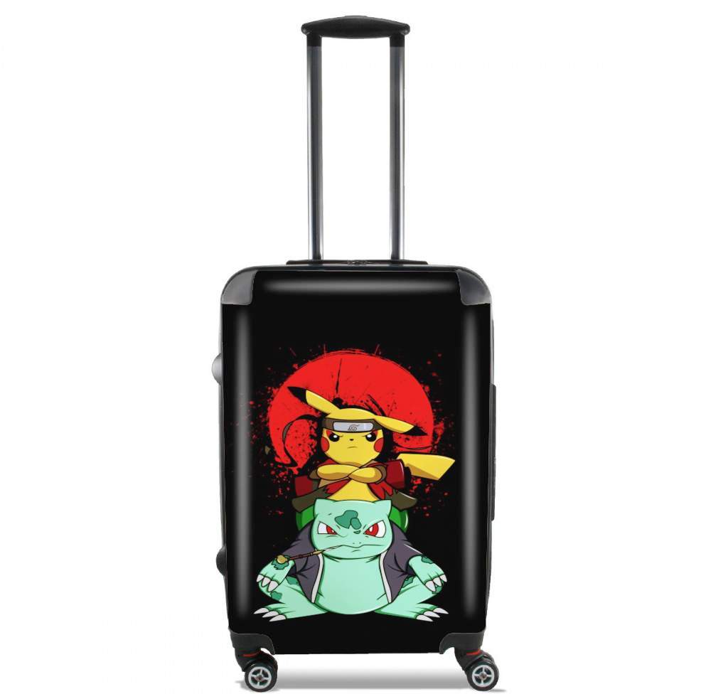 Valise trolley bagage L pour Pikachu Bulbasaur Naruto